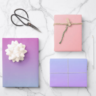 Mooi Ombre Inpakpapier Vel