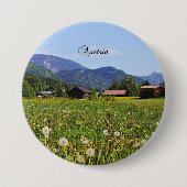 Mooi Oostenrijk Ronde Button 7,6 Cm (Voorkant)