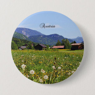 Mooi Oostenrijk Ronde Button 7,6 Cm