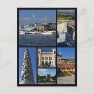 Mooi Oslo, Noorwegen, Briefkaart