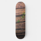 Mooi oud hout skateboard (Voorkant)