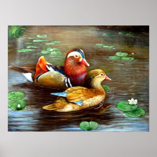 mooi oud posterschilderij 18 poster (Voorkant)