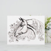 mooi paard (Staand voorkant)