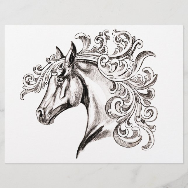 mooi paard (Voorkant)