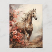 mooi paard briefkaart (Voorkant)