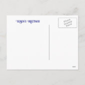 Mooi paard in het Snow Christmas Briefkaart (Achterkant)