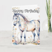 Mooi paard kaart (Voorkant)