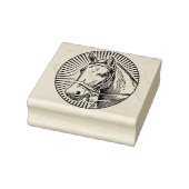 Mooi paard 	rubberstempel (Stempel)