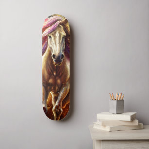 Mooi paard skateboard