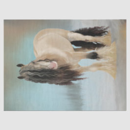 Mooi paard tissuepapier