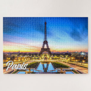 Mooi Parijs, Frankrijk Eiffeltoren Legpuzzel