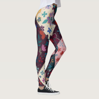 Mooi Patchwork Broek Leggings