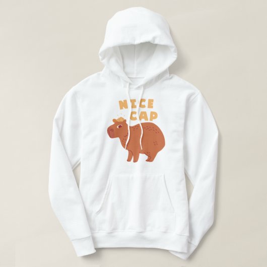 Mooi Pet Capybara Hoodie (Design voorkant)