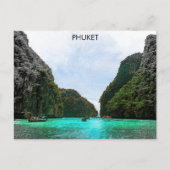 Mooi Phuket Thailand Aerial Uitzicht Briefkaart (Voorkant)