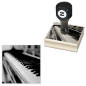Mooi Piandesign Rubberstempel (Gestempeld)