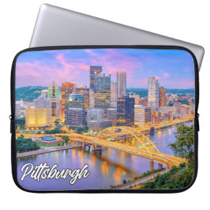 Mooi Pittsburgh, Pennsylvania Laptop Sleeve