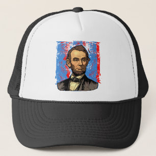 Mooi portret van Abraham Lincoln Trucker Pet