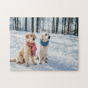 Mooi portret van Dog Legpuzzel