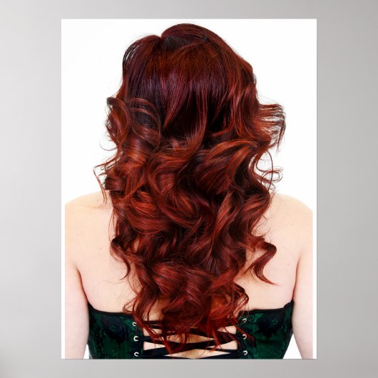 Mooi Poster van Fire Ombre'Salon (Voorkant)