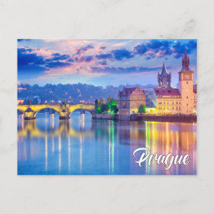 Mooi Praag, Tsjechië Briefkaart