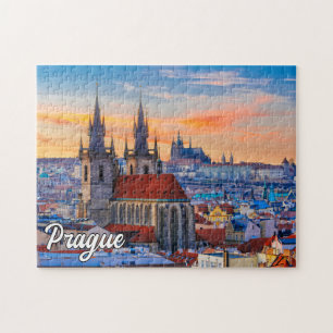 Mooi Praag, Tsjechië Legpuzzel