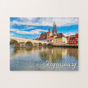 Mooi Regensburg, Duitsland Legpuzzel