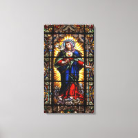 Mooi Religieus heilig hart van Maagd Mary