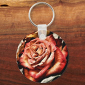 Mooi Roos Sleutelhanger (Voorkant)