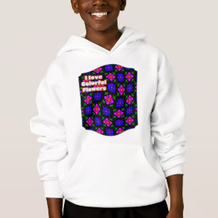 Mooi roze bloemen patroon