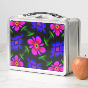 Mooi roze bloemen patroon