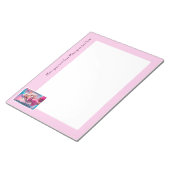 Mooi Roze Kerstmis Meisje 01 Notitieblok (Schuin)