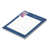 Mooi Roze Kerstmis Meisje 01 Notitieblok (Gedraaid)