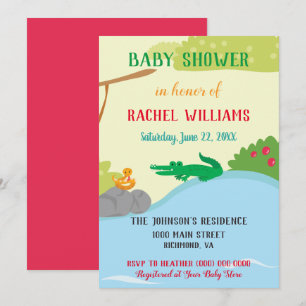 Mooi Safari Baby shower Kaart