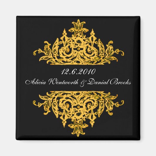 Mooi Save the Date Magnet Magneet (Voorkant)