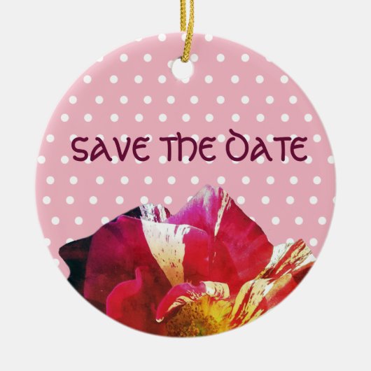 Mooi Save the date Ornament (Voorkant)