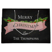 Mooi | Schoolbord | Prettig kerstfeest | Groot Cadeauzakje (Voorkant)