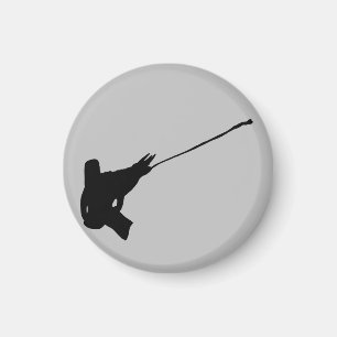 Mooi schot! Jackson's Chameleon silhouette Magneet