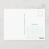 Mooi script Iers spreekwoord St. Patrick's Day Briefkaart (Achterkant)