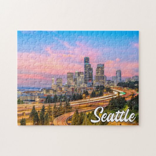 Mooi Seattle, Washington Legpuzzel (Horizontaal)