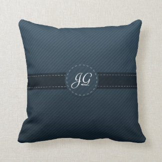 Mooi Sierkussen van een blauw aangepast marinemono