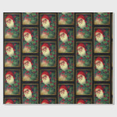 Mooi Sinterklaasportret inpakpapier (Vlak)