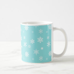 Mooi Snowflake-patroon Koffiemok
