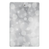 Mooi, snowman met kerstmis mini klembord (Achterkant)