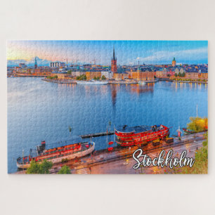 Mooi Stockholm, Zweden Legpuzzel