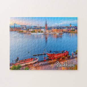 Mooi Stockholm, Zweden Legpuzzel