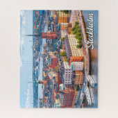Mooi Stockholm, Zweden Legpuzzel (Verticaal)