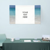 Mooi strand | Foto van Turks- en Caicoseilanden Spandoek (Beurs)