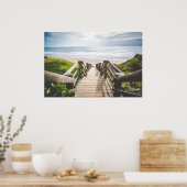 Mooi strand poster (Keuken)