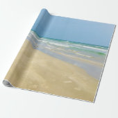 Mooi strand Seaside Cadeaupapier (Uitgerold)