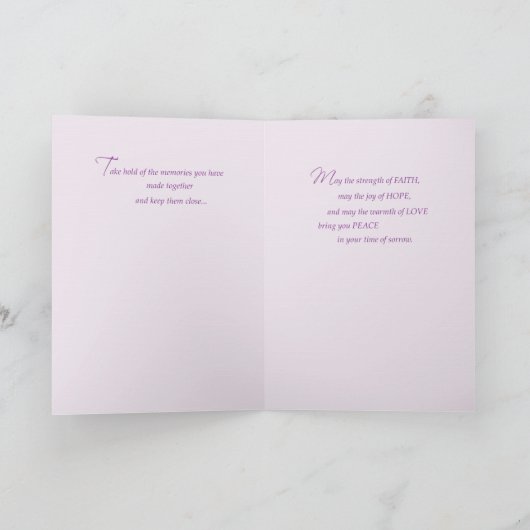 Mooi, sympathie, Lila Kaart (Binnen)